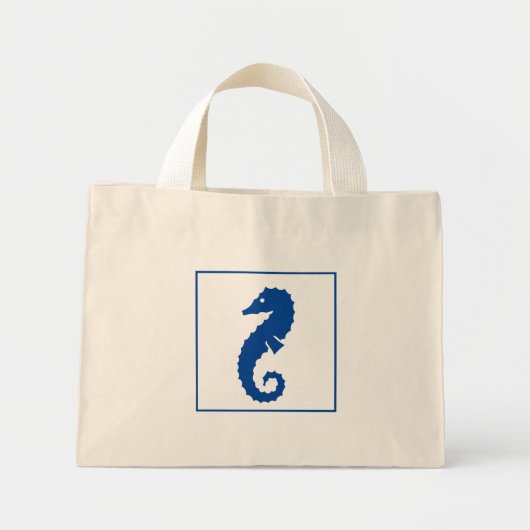 Mini Tote Bag Seahorse Fourre-tout (Devant)