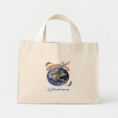 Mini Tote Bag shalom (Devant)