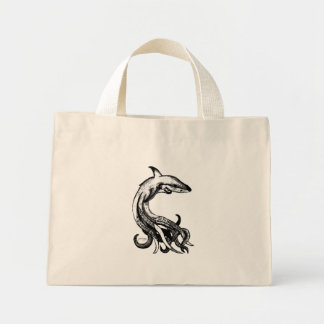 Mini Tote Bag Sharktopus