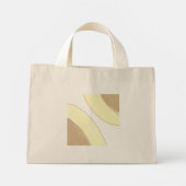 Mini Tote Bag simple minimum ajouter votre texte photo noël t (Dos)