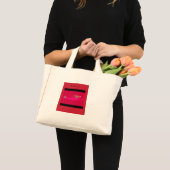 Mini Tote Bag sirène rose (Devant (produit))