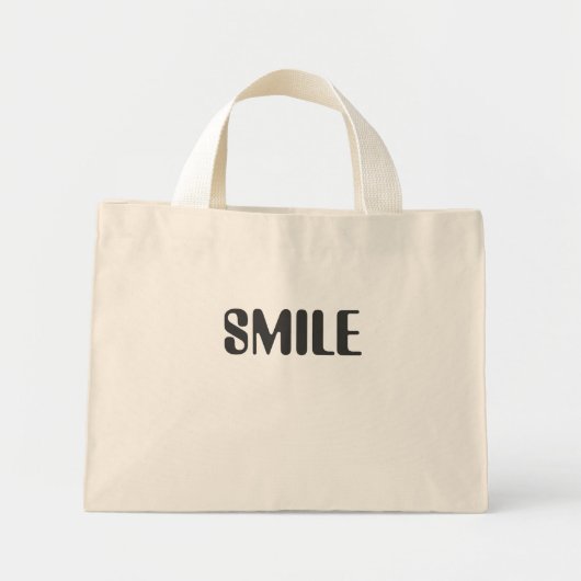 MINI TOTE BAG SOURIRE (Devant)