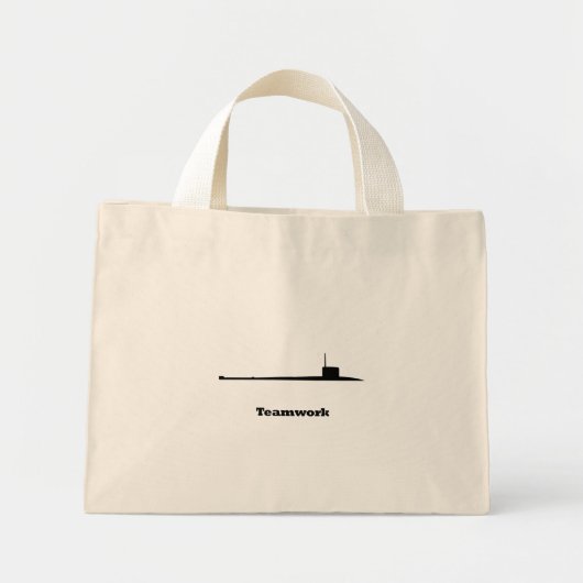 Mini Tote Bag Sous-équipe (Devant)