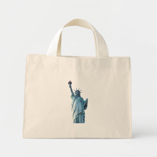 Mini Tote Bag Statue de la liberté (Devant)