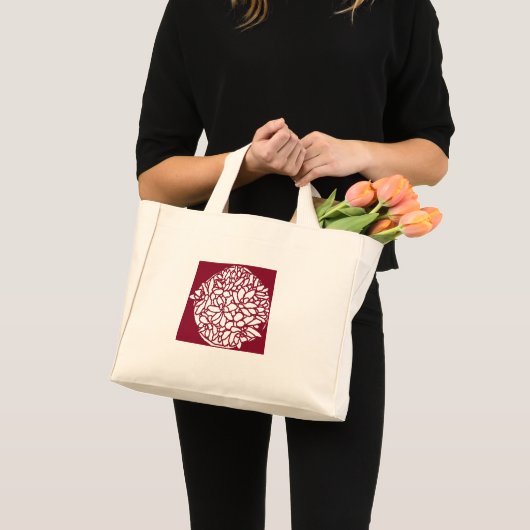 Mini Tote Bag Succulent (Devant (produit))