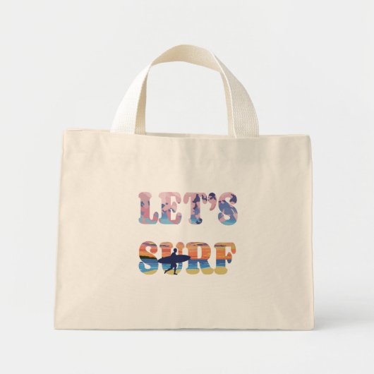 Mini Tote Bag Surf (Devant)