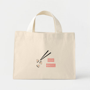 Mini Tote Bag Sushi Addict