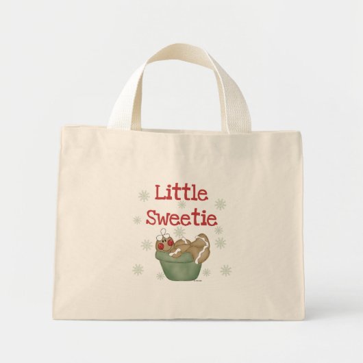 Mini Tote Bag T-shirts et cadeaux Little Sweetie (Devant)