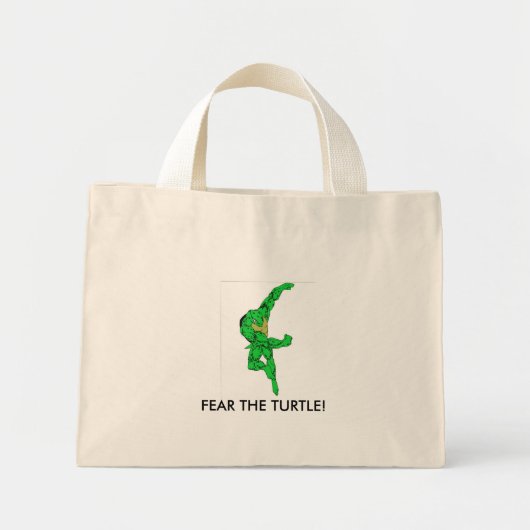 Mini Tote Bag Terrapine (Devant)