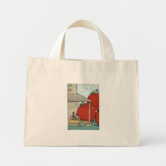Mini Tote Bag Tomates d'été