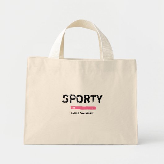 Mini Tote Bag Tote Sport Tiny (Devant)