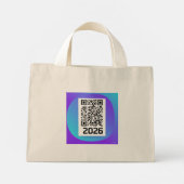 Mini Tote Bag Très beau design sur (Dos)
