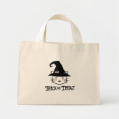 Mini Tote Bag Tricoter ou traiter (Devant)