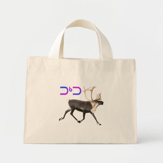 Mini Tote Bag Tuktu - Caribou (Devant)