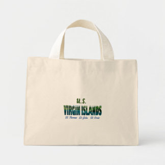 Mini Tote Bag U.S. Virgin Islands 