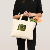 Mini Tote Bag Un étang avec des pensées impures (Devant (produit))