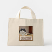 Mini Tote Bag Une autre dimension (Dos)