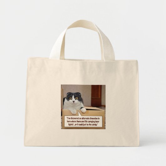 Mini Tote Bag Une dimension alternative (Devant)
