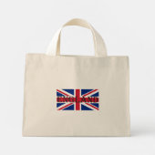 Mini Tote Bag Union Jack Drapeau Angleterre ttcn (Dos)