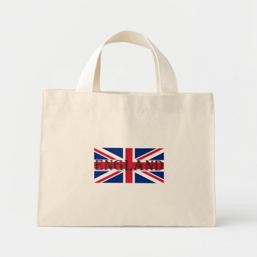 Mini Tote Bag Union Jack Drapeau Angleterre ttcn (Devant)