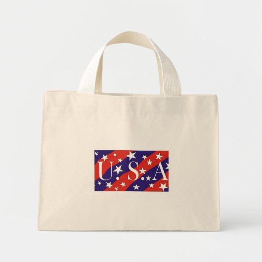 Mini Tote Bag USA1 - Fourre-tout (Devant)