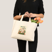 Mini Tote Bag Végétation personnalisée et conception d'espace de (Devant (produit))