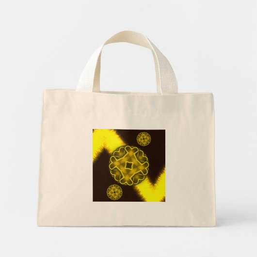 Mini Tote Bag Voir ma lumière (Devant)