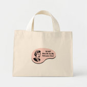 Mini Tote Bag Voix du philosophe (Devant)
