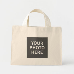 Mini Tote Bag Votre photo ici