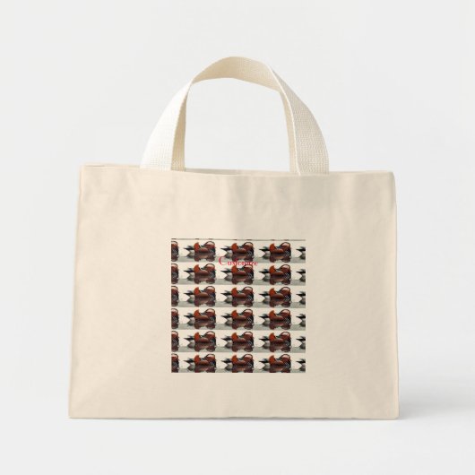 Mini Tote Bag Wood Duck (Devant)