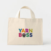 Mini Tote Bag Yarn Boss (Devant)