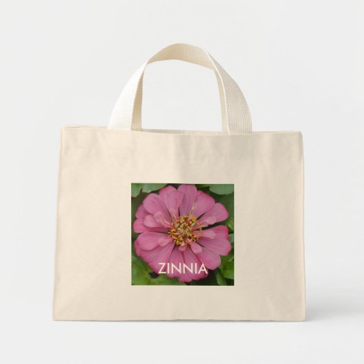 Mini Tote Bag ZINNIE Carry All, Pink (Devant)