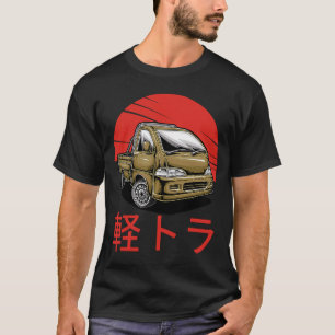 Mini Truck Kei auto Japan Cab Over Compact 4wd Uit T-shirt