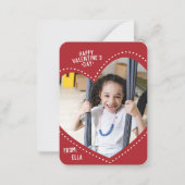 Mini Valentine | Carte de note cardiaque complète (Devant)