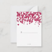 Mini Valentine | Fumez-vous ! Carte de corresponda (Dos)