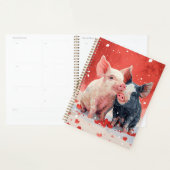 Mini Varkens houden van harten Planner (Display)