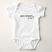 Mini-versie van papa romper (Voorkant)