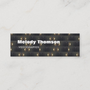 Mini Vidéographe Carte de visite