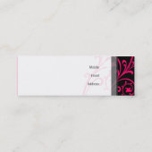 MINI VISITEKAARTJE:: fabelachtig 7 Visitekaartje (Achterkant)