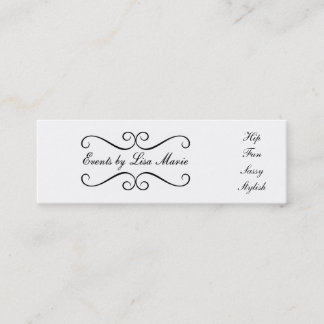 Mini-Visitekaartjes Mini Visitekaartje