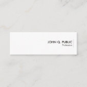 Mini Visitekaartjes Minimalistisch ontwerp Sjabloo (Voorkant)