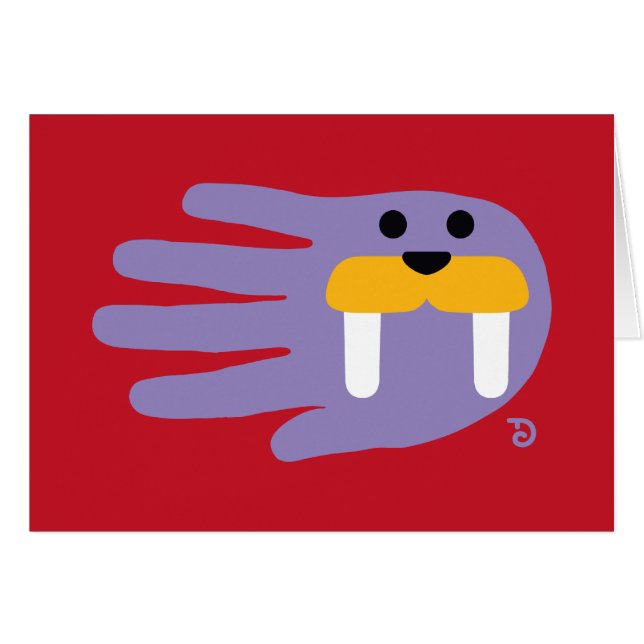 Mini Walrus (Voorkant Horizontaal)