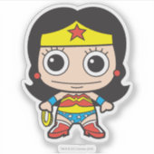 Mini Wonder Woman Sticker (Voorkant)