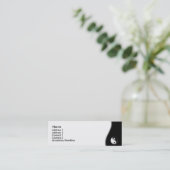 Mini Yin-Yang Carte de visite (Debout devant)