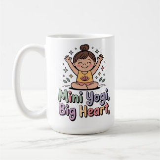Mini yogi groot hart koffiemok