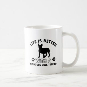 Miniature Bull Terrier design Koffiemok