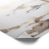 Miniature Bull Terrier Dog Art Imprimer Poster (Coin)