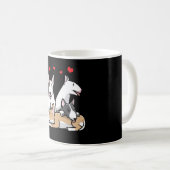 Miniature Bull Terrier Dog Koffiemok (Voorkant rechts)