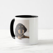 Miniature Dachshund Mok (Voorkant links)