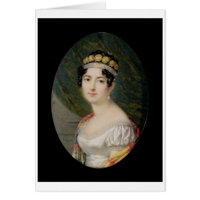 Miniature de portrait de l'impératrice Josephine (Devant)